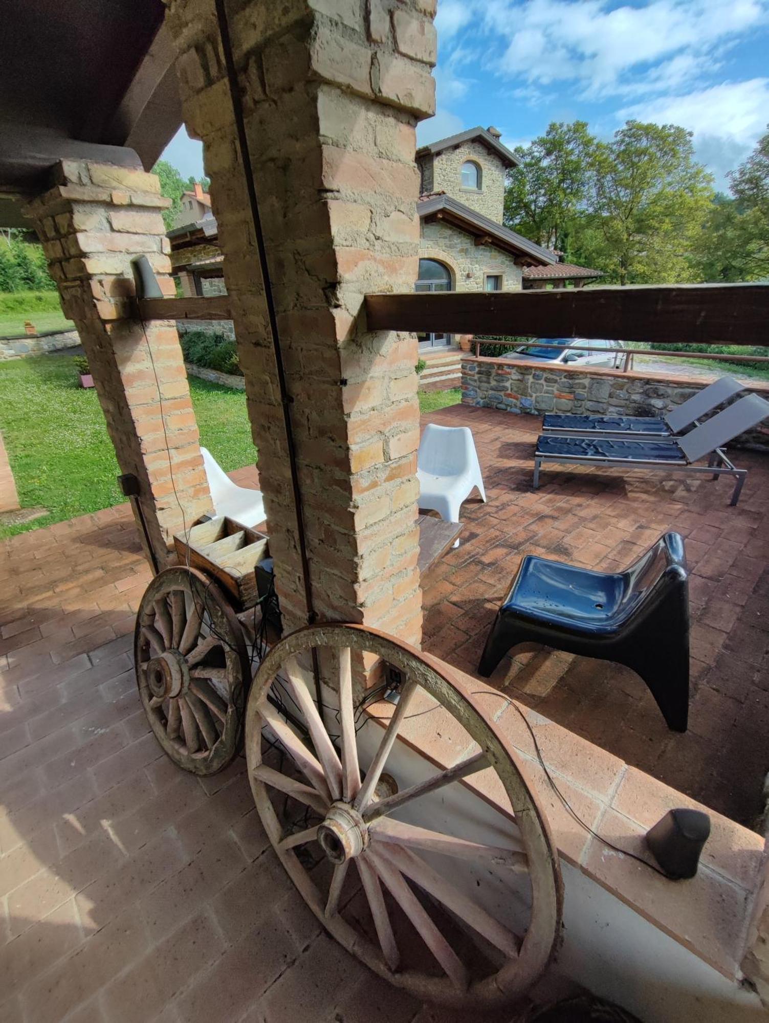 Villa Giulia Fashion B&B Strada in Chianti エクステリア 写真